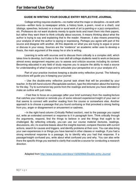 Image result for How to Write Reflective Journal