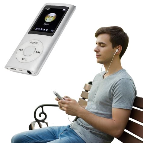 Drumstone (𝐒𝐩𝐞𝐜𝐢𝐚𝐥 𝟏𝟓 𝐘𝐞𝐚𝐫𝐬 𝐖𝐚𝐫𝐫𝐚𝐧𝐭𝐲) Portable MP3 Player with 1.8" LCD ...