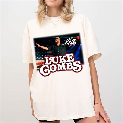 Luke Combs Graphic T-Shirt, 2024 Tour Luke Combs Shirt, Luke Combs ...