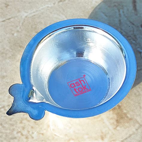 Buy German Silver Diya Online | Small Diyas for Pooja Room – Ashtok