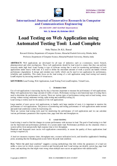 Image result for Automated Load Testing