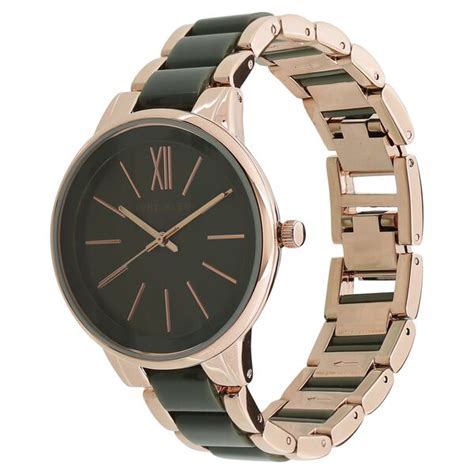 Buy Online Anne Klein Quartz Analog Green Dial Ceramic Strap Watch for ...