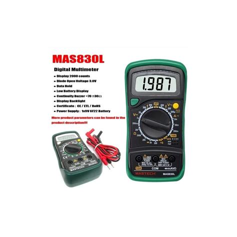 MGL MASTECH MAS830B MAS830L MAS838 Digital India | Ubuy
