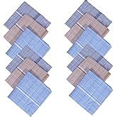Kuber Industries Cotton 12 Piece Premium Collection Men's Handkerchief ...