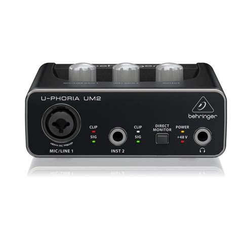 Buy Behringer UM2 USB Audio Interface Online in India | Bajaao – BAJAAO.COM