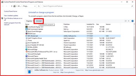 Image result for Ghostscript Error Uninstall