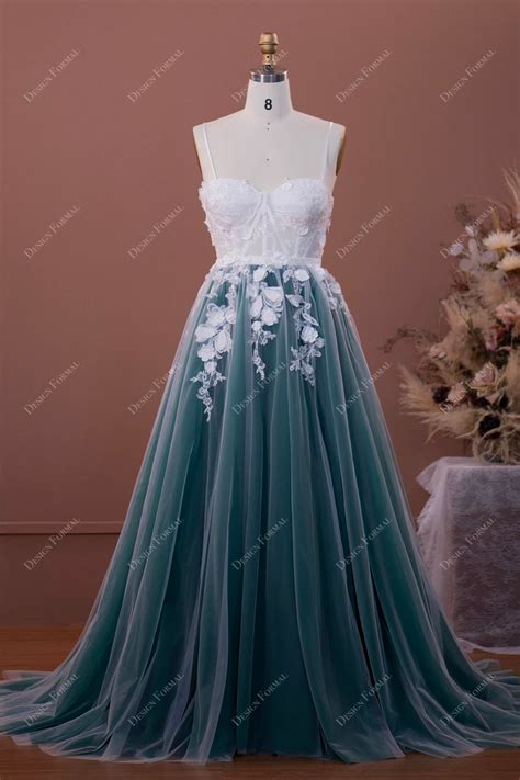 Two Tone Wedding Dress