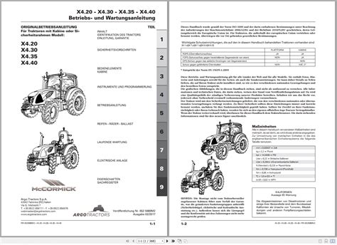 McCormick Tractor X4.20 X4.30 X4.30m X4.40 X4.40m X4.50m Service Manual 6638468A1 2019