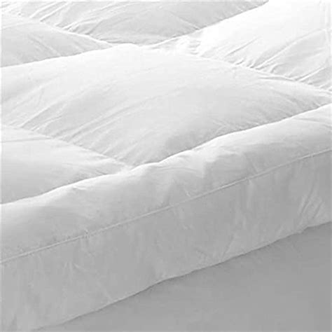 White Microfiber Mattress Topper - Soft & Plush Padding