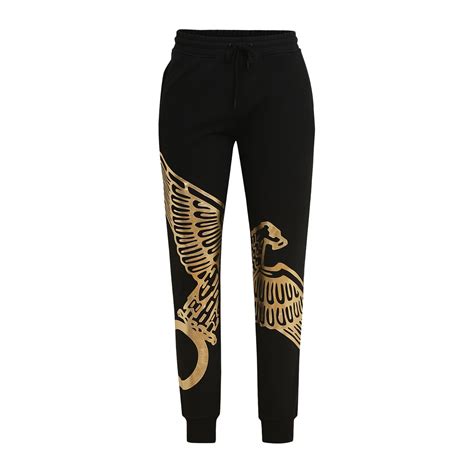 Buy Men Black Printed Casual Track Pant Online - 791875 | The Collective