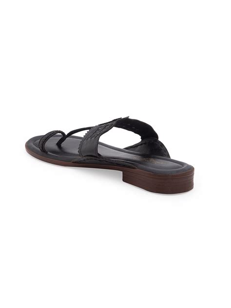 Classic Kolhas Black (kolhapuri)