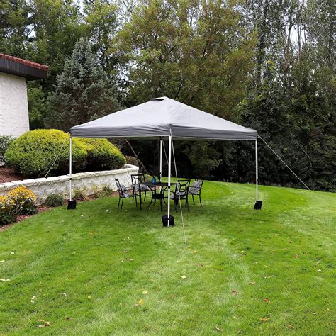 Buy Sunnydaze 12x12 Foot Premium Pop-Up Canopy with Rolling Carry Bag ...