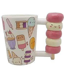 Buy BonZeal 3D Ceramic Gift for Birthday Candy Ice Cream Mug Tea Coffee ...