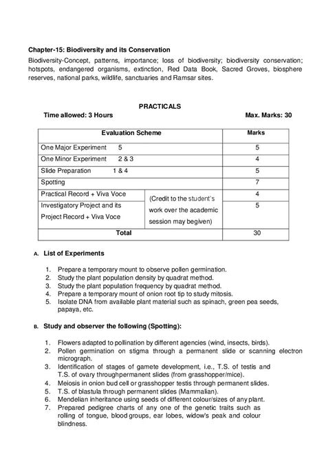 Image result for Bio Class 12 Syllabus