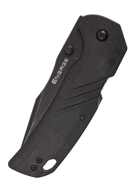 Folding Knife Engage, 3-inch-blade, black GFN Handle, AUS 10A | Cold ...