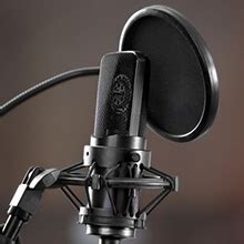 TECHBLAZE Pop Filter for Condenser Microphones — Double Layer Screen ...