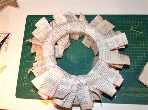 Image result for Paper Wreath Tutorial