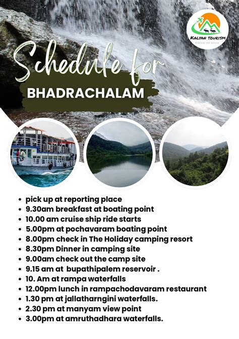 Kalyan Tourism - Rampachodavaram Maredumilli Papikondalu Araku Goa ...