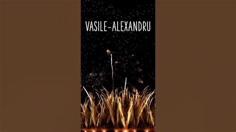 HAPPY BIRTHDAY VASILE ALEXANDRU ! - YouTube