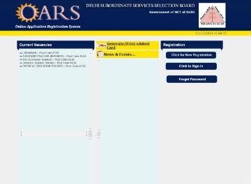Home | Delhi Subordinate Services Selection Board