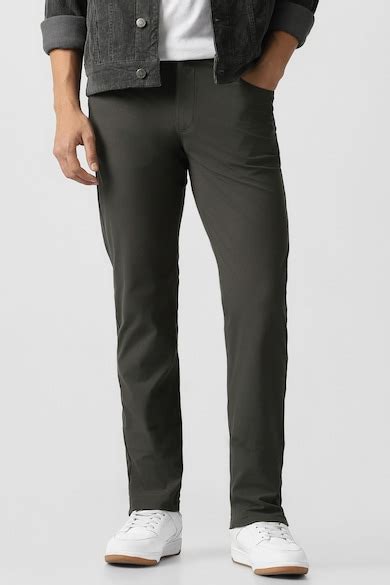 Van Heusen Denim Labs Casual Trousers and Chinos, Van Heusen Olive ...