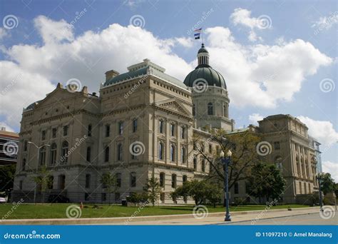 Indiana State Capitol Building Stock Photo - Image of architecture, building: 11097210