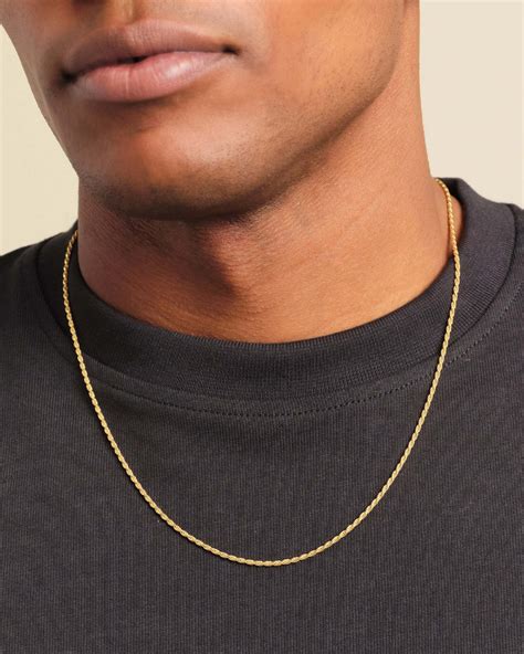 Gold Rope Chains For Men | JAXXON