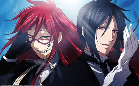 Grell Sutcliff & Sebastian Michaelis Black Butler HD Wallpaper
