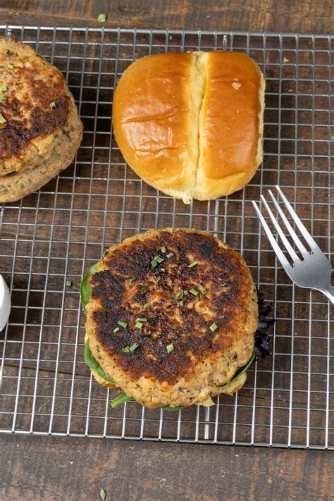 Canned Salmon Burgers Recipe - The Protein Chef