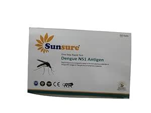 Sunsure Dengue NS1 Antigen, 50 Tests : Amazon.in: Industrial & Scientific