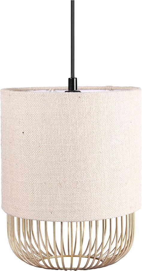 Buy PHILIPS 31428 Muziris Conical Fabric Round Pendant LED Light ...