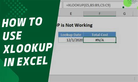 Image result for Excel XLOOKUP Guide