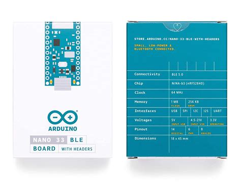 Original ARDUINO NANO 33 BLE Board (Without Header) | Robodo