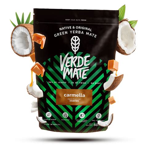 Verde Mate Green Carmella - Tostada 0.5kg 500g  Carmella - Tostada | Categories  Yerba Mate ...