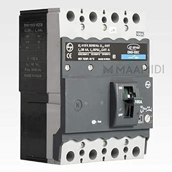 32 Amps 4 Pole MCCB 25 kA DN0 100C Model (AC : 415V/690V ; DC 500V) L&T ...