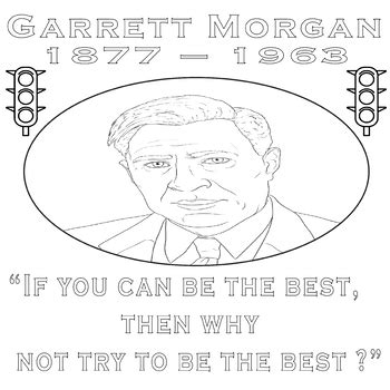 Coloring Pages Of Garrett Morgan