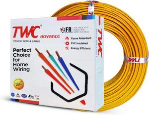 TWC Advance Single Core FR PVC Insulated Electric Wire For Home ...