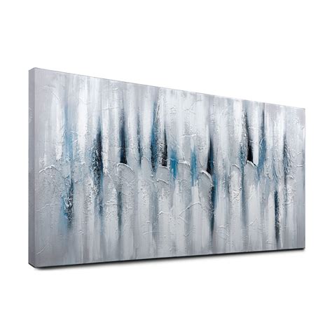 High End Blue Abstract Wall Art at Lara Roberts blog