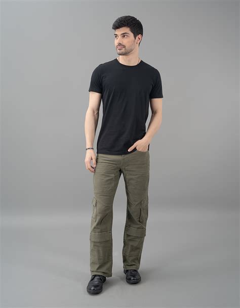 Olive Loose Fit Cargo Pant – ROOKIES
