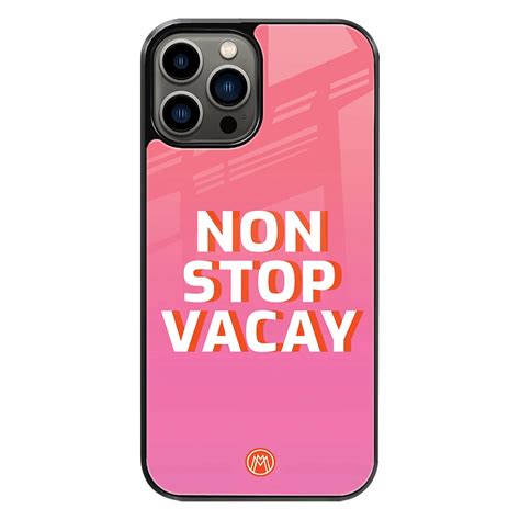 Non Stop Vacay Phone Cover | Glass Case – Mymerchandize