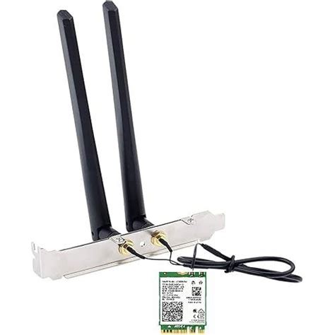 Intel Wireless-AC 9260 1.73Gbps Wi-Fi + Bluetooth 5.1 Desktop Kit
