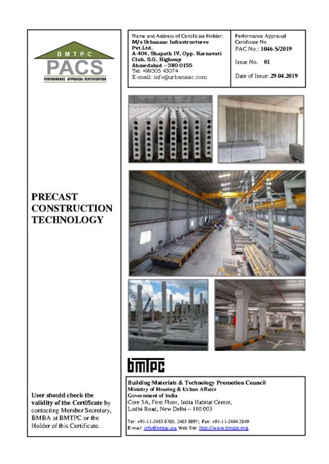 Pre fab - help in report prep - ```````` PRECAST CONSTRUCTION ...