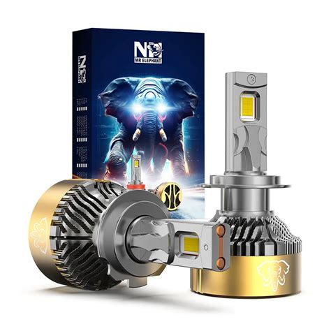 NH Series 260W 31200LM LED Headlight Bulb – Naoevo India