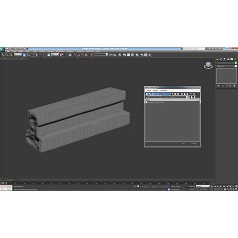 3D Concrete T Beam Chunk 3 model | 3D Molier International