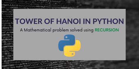Code Hanoi Algorithm Python 的图像结果