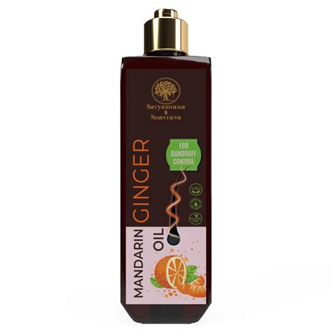 Mandarin Ginger Hair Oil (200 ml) – Nourishing Oil for Healthy, Shiny Hair