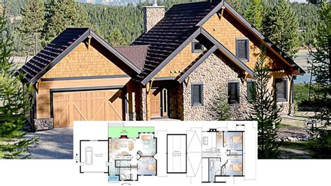 Rustic House Plans Loft Plan 82496 | Charming Rustic Country Home Plan