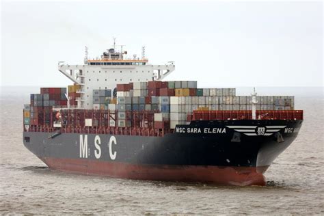 MSC SARA ELENA, Container Ship - Данные судна и текущее положение - IMO ...
