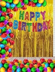 Flipkart.com | Kaliram & Sons Printed Printed Happy Birthday Multi Dot ...