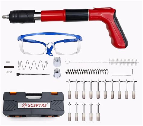 Sceptre High-Pressure Injection Gun Kit | Heavy-Duty Cement, Grout ...